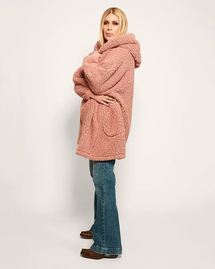 Angel Wings Lounger Jacket Rose — Beth's Furry Friends
